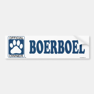 Boerboel Blau Autoaufkleber