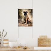 Boerboel Dog Art Print Poster (Küche)