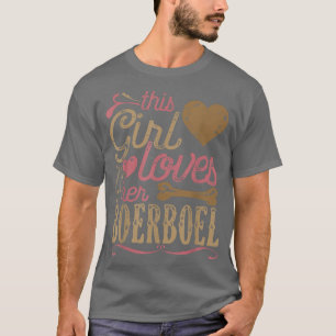 Boerboel   Dog Lover T Gift Dogs Tee 