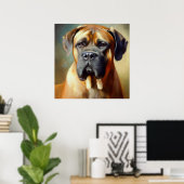 Boerboel Dog Poster (Heimbüro)