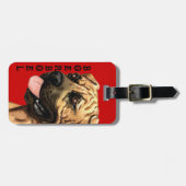 Boerboel-Farbblock Gepäckanhänger (Vorderseite horizontal)