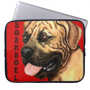 Boerboel-Farbblock Laptopschutzhülle