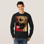 Boerboel-Farbblock T-Shirt (Vorne ganz)
