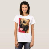 Boerboel-Farbblock T-Shirt (Vorne ganz)