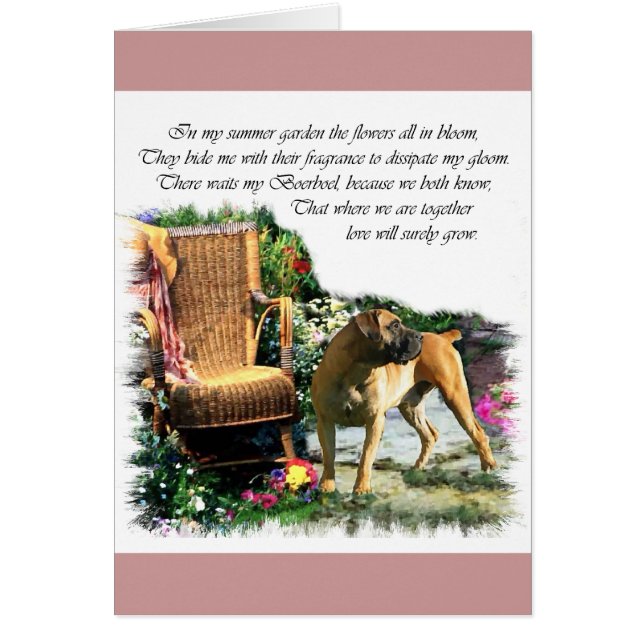 Boerboel Kunstgeschenke (Vorne)