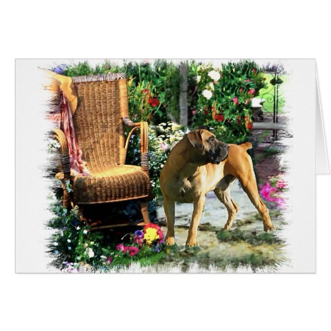 Boerboel Kunstgeschenke (Vorderseite (Horizontal))