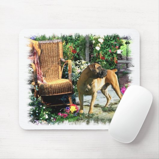 Boerboel Kunstgeschenke Mousepad (Mit Mouse)