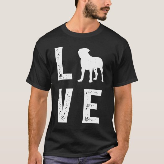 Boerboel Love T-Shirt (Vorderseite)