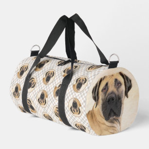 Boerboel Malerei Fawn Red Mastiff Haustier Hund Ku Duffle Bag