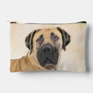 Boerboel Malerei Fawn Red Mastiff Haustier Hund Ku Zubehörtasche