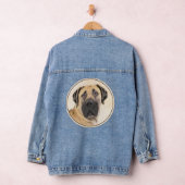 Boerboel-Malerei - Niedliche Original Hunde-Kunst Jeansjacke (Hangar)