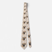 Boerboel-Malerei - Niedliche Original Hunde-Kunst Krawatte (Vorderseite)