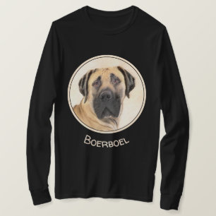 Boerboel-Malerei - Süße originelle Hundekunst T-Shirt