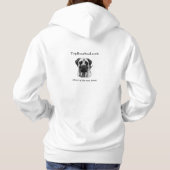Boerboel Mama Hoodie (Rückseite)