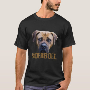 Boerboel Südafrikanische Mastiff Retro T-Shirt