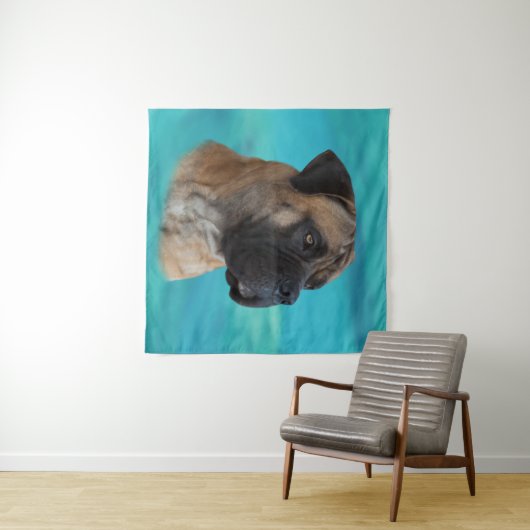 Boerboel - südafrikanischer Mastiff Wandteppich (Beispiel (Horizontal))