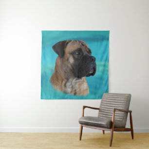 Boerboel - südafrikanischer Mastiff Wandteppich