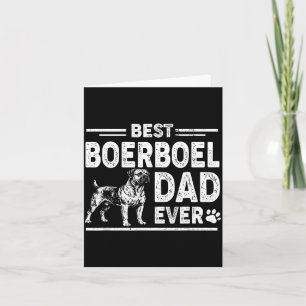 Boerboel-Vater jemals Vatertag Karte