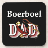 Boerboel-Vater Untersetzer (Vorderseite)