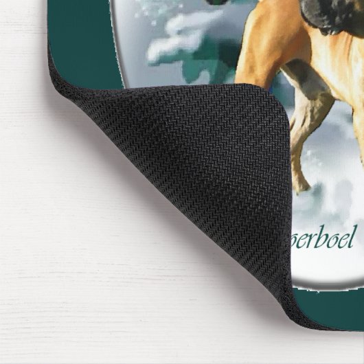 Boerboel Weihnachtsgeschenke Mousepad (Ecke)