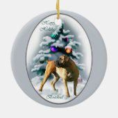 Boerboel Weihnachtsgeschenke Ornament (Hinten)