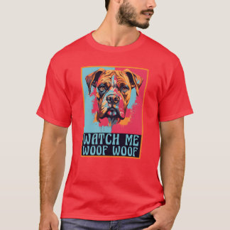 BoerDogbreed dogdad GermanBoerDog lustiges Mädchen T-Shirt
