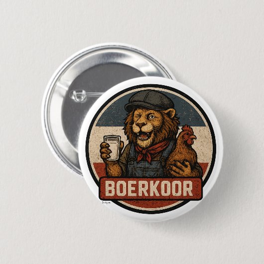 Boerkoor – Trots van het Land Button (Vorne & Hinten)