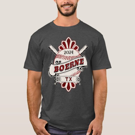 Boerne Baseball T-Shirt (Vorderseite)