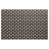 Boerziegen auf Schwarz Stoff (Yard (91,4 cm))