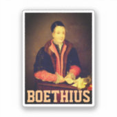 Boethius Aufkleber (Vorderseite)