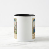 Boethius mit dem Glücksrad Tasse (Zentrum)