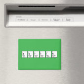 Boffin Egghead Periodensystem Abschluss Magnet (In Situ (Geschirrspüler))