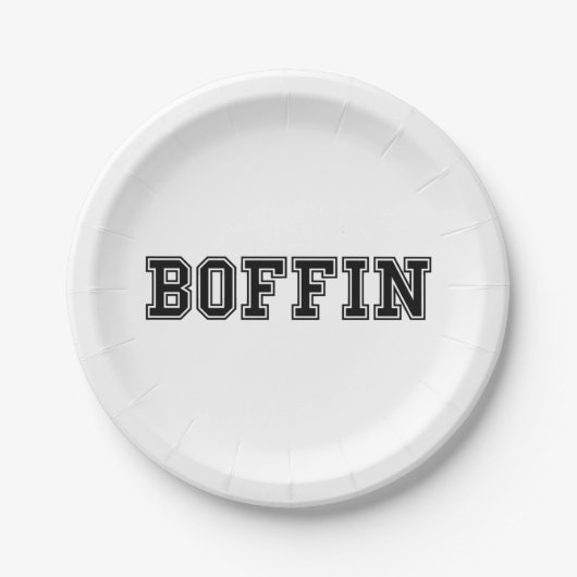 BOFFIN PAPPTELLER (Vorderseite)
