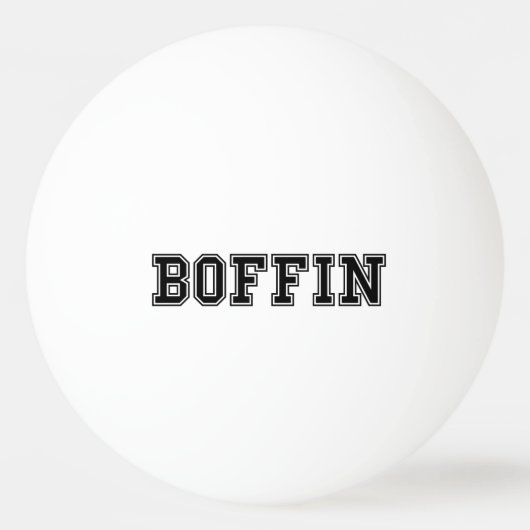 BOFFIN TISCHTENNISBALL (Rückseite)