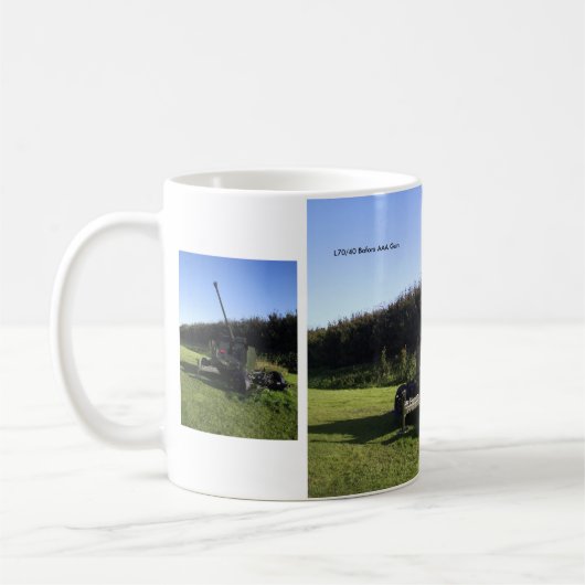 Bofors Anti Aircraft Gun-Tasse Kaffeetasse (Links)