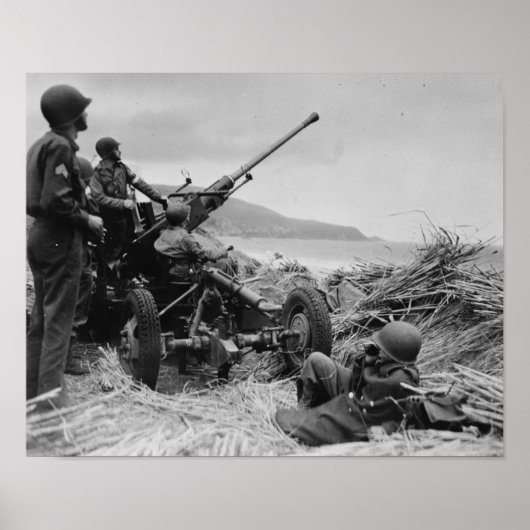 Bofors OM Gun Poster (Vorne)