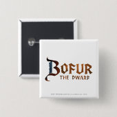 Bofur Name Button (Vorne & Hinten)