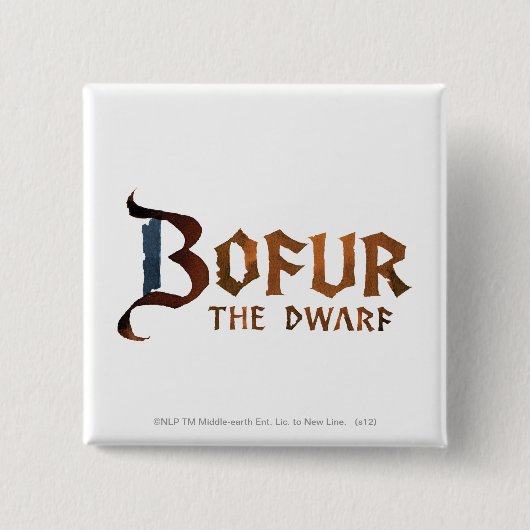 Bofur Name Button (Vorderseite)