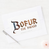 Bofur Name Rechteckiger Aufkleber (Umschlag)