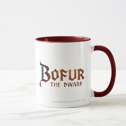 Bofur Name Tasse (Rechts)