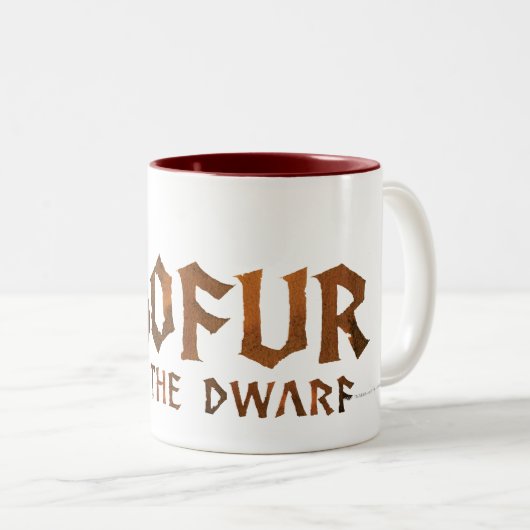 Bofur Name Zweifarbige Tasse (VorderseiteRechts)