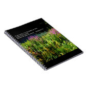 Bog Garden mit 1 Korinthen 3:7 Notizblock (Rechte Seite)