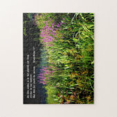 Bog Garden mit 1 Korinthen 3:7 Puzzle (Vertikal)