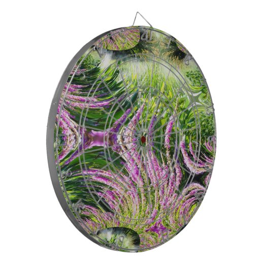 Bog Landscape Fraktal Dartscheibe (Vorderseite Links)