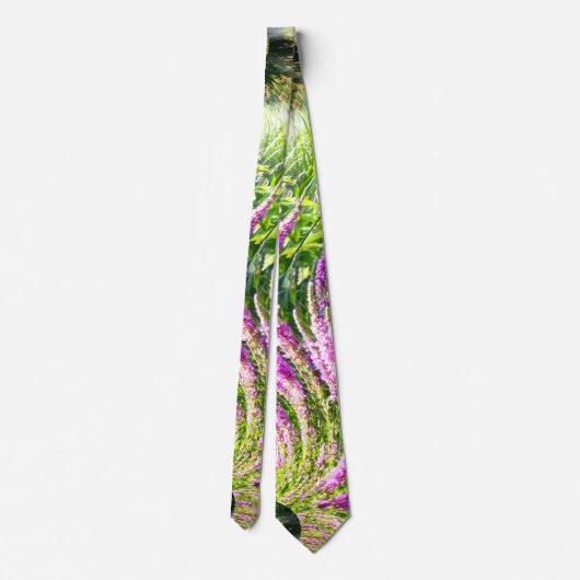 Bog Landscape Fraktal Krawatte (Rückseite)