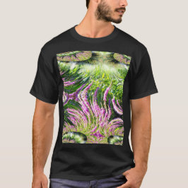Bog Landscape Fraktal T-Shirt