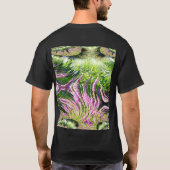Bog Landscape Fraktal T-Shirt (Rückseite)