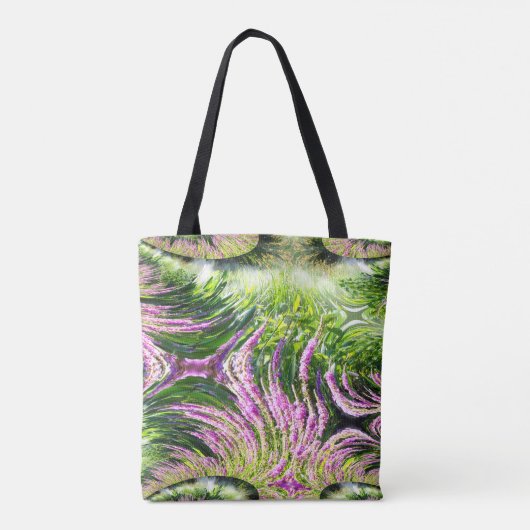 Bog Landscape Fraktal Tasche (Rückseite)