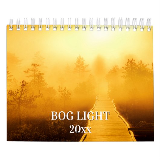 Bog Light Estonian Bogs Kalender (Titelbild)
