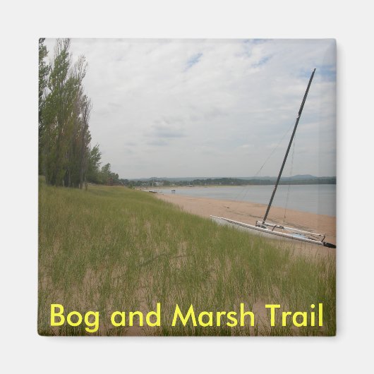 Bog und Marsh Trail Magnet (Vorne)